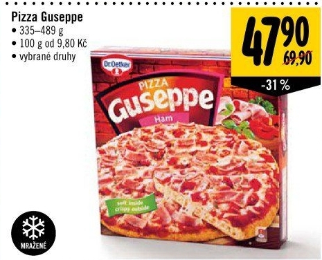 Pizza mražená Guseppe Dr. Oetker