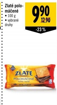 Zlaté polomáčené Opavia