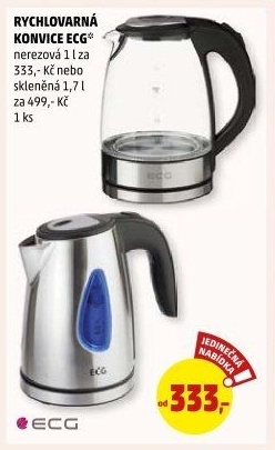 Rychlovarná konvice ECG