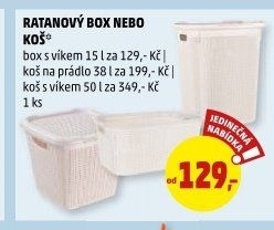 Úložný box s víkem