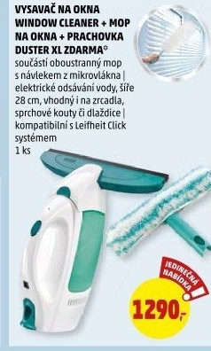 Vysavač na okna Window Cleaner Leifheit