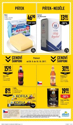 akční leták Albert 26.9.2017-3.10.2017
