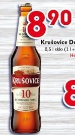 Pivo světlé výčepní 10° Krušovice