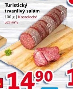 Salám turistický Kostelecké uzeniny
