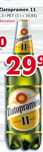 Pivo světlý ležák 11° Zlatopramen