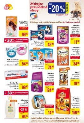 akční leták Teta drogerie 28.9.2017-7.10.2017
