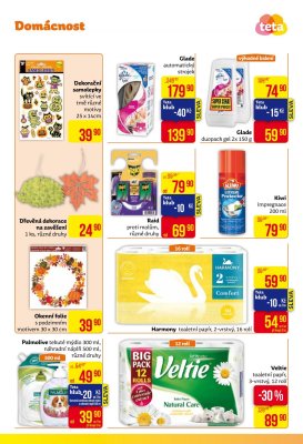 akční leták Teta drogerie 28.9.2017-7.10.2017