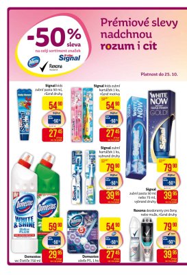 akční leták Teta drogerie 28.9.2017-7.10.2017