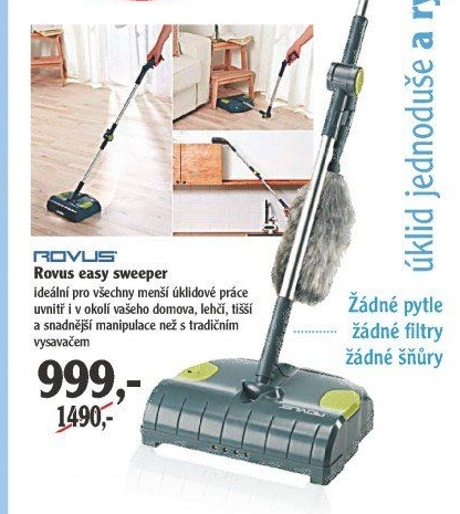 Zametač Rovus easy sweeper