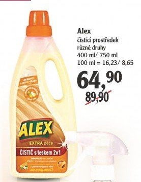 Čistič na laminát 2v1 Alex