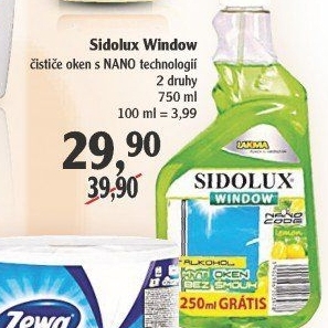 Čistič oken Sidolux