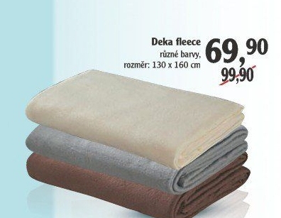 Deka fleecová