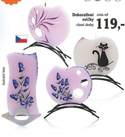 Dekorační svíčka
