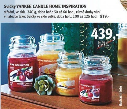 Svíčky Home Inspiration Yankee Candle