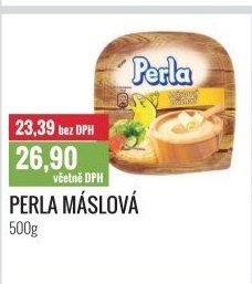 Margarín máslová příchuť Perla