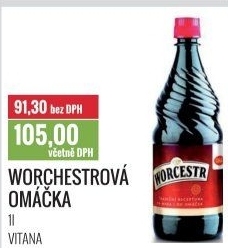 Omáčka worcestrová Vitana