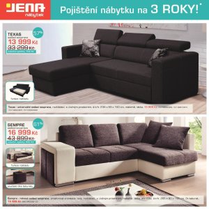 akční leták Jena nábytek 2.10.2017-22.10.2017