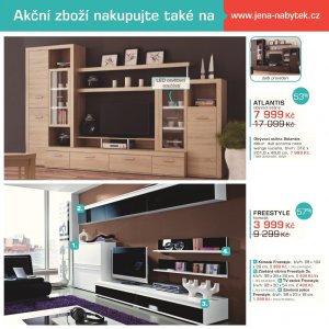 akční leták Jena nábytek 2.10.2017-22.10.2017