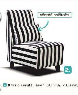 Křeslo Ferutti
