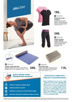 akční leták Decathlon 3.10.2017-3.12.2017