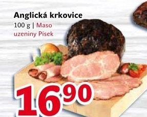 Anglická krkovice Maso uzeniny Písek