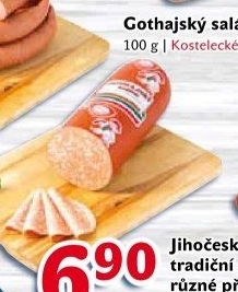 Salám Gothaj Kostelecké uzeniny