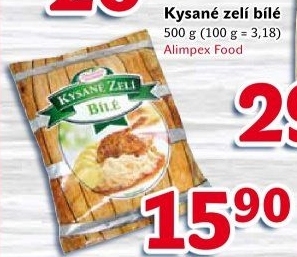 Zelí bílé kysané Vodňanské