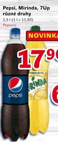 Limonáda Pepsi