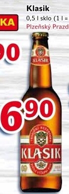 Pivo světlé výčepní 10° Klasik