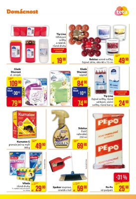 akční leták Teta drogerie 12.10.2017-21.10.2017