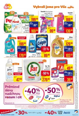 akční leták Teta drogerie 12.10.2017-21.10.2017