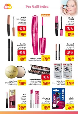 akční leták Teta drogerie 12.10.2017-21.10.2017