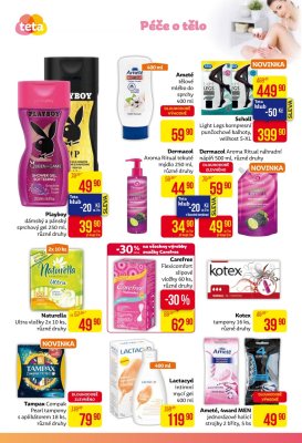 akční leták Teta drogerie 12.10.2017-21.10.2017