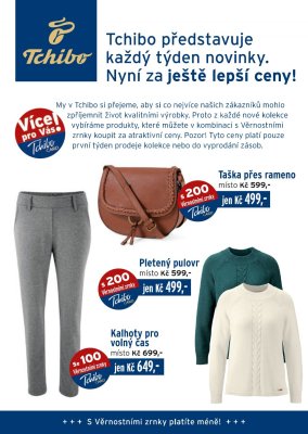 akční leták Tchibo 9.10.2017-13.11.2017