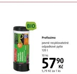 Pytle na odpadky 120 l Profissimo