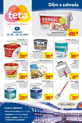 akční leták Teta drogerie 13.10.2017-28.10.2017