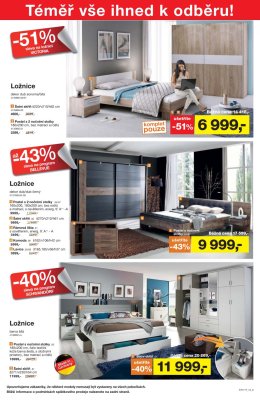akční leták Sconto nábytek 18.10.2017-31.10.2017