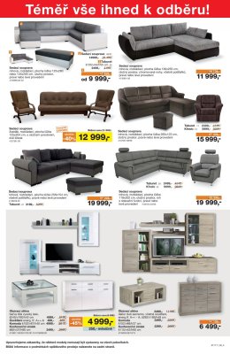 akční leták Sconto nábytek 18.10.2017-31.10.2017