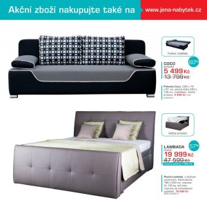 akční leták Jena nábytek 23.10.2017-12.11.2017
