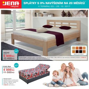 akční leták Jena nábytek 23.10.2017-12.11.2017