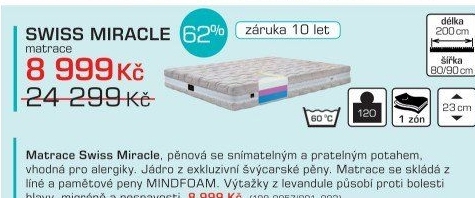 Matrace Swiss Miracle