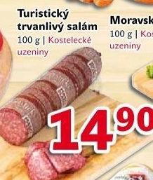 Salám turistický Kostelecké uzeniny