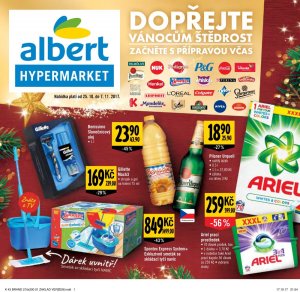 akční leták Albert 25.10.2017-7.11.2017