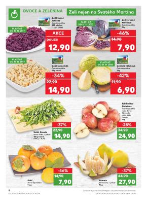 akční leták Kaufland 2.11.2017-8.11.2017