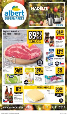 akční leták Albert 1.11.2017-7.11.2017