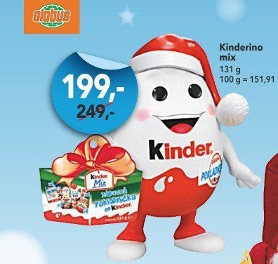 Pokladnička Kinder vejce - Globus akcniletaky.com