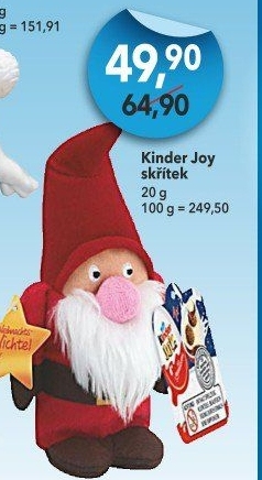 Kinder Joy s překvapením + plyšák