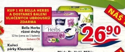 Vložky dámské Herbs Bella