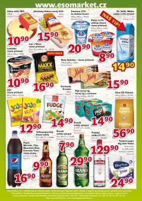 akční leták ESO MARKET 8.11.2017-19.11.2017