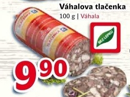 Váhalova tlačenka Váhala